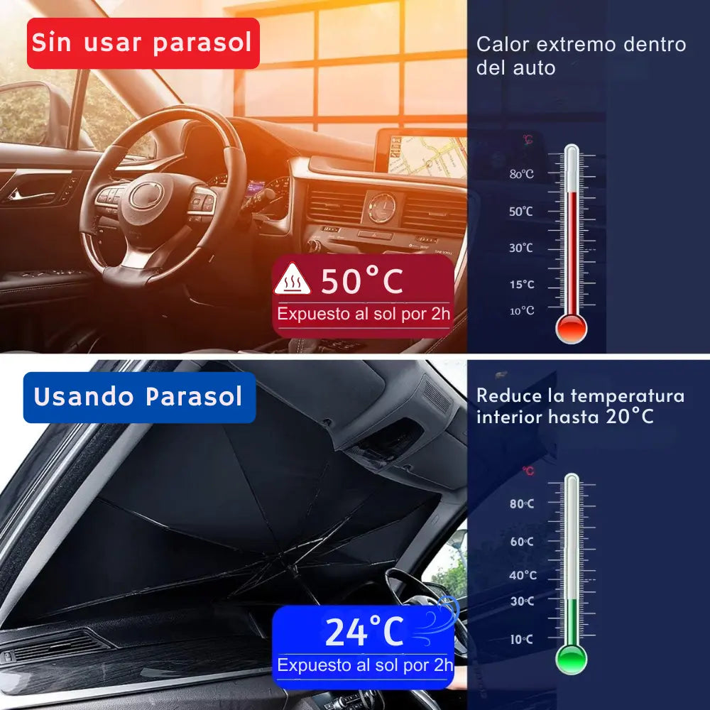 CubreSol Automotriz Pro - Auto fresco